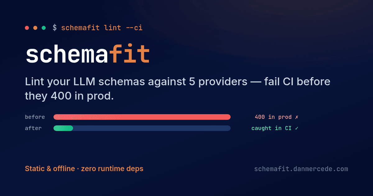SchemaFit screenshot