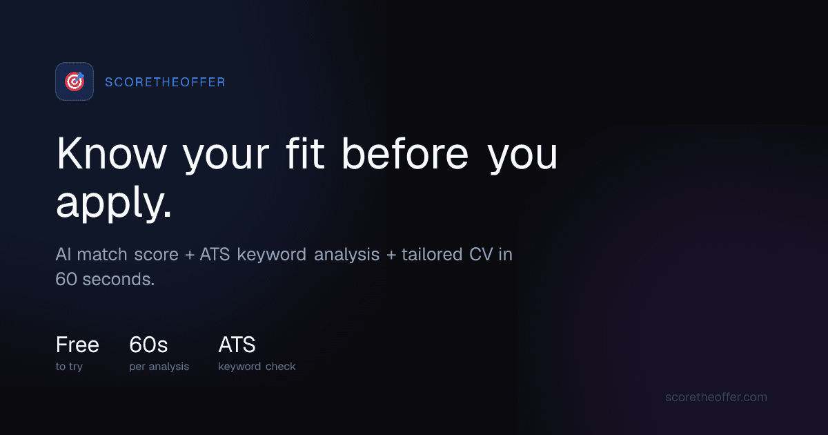 ScoreTheOffer screenshot