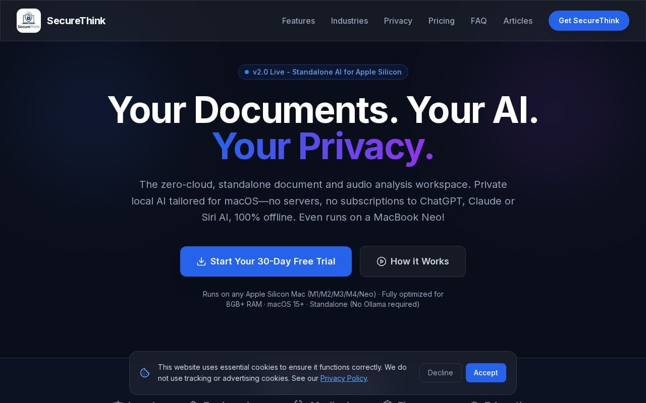 SecureThink screenshot