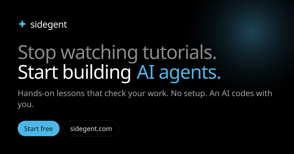 Sidegent screenshot