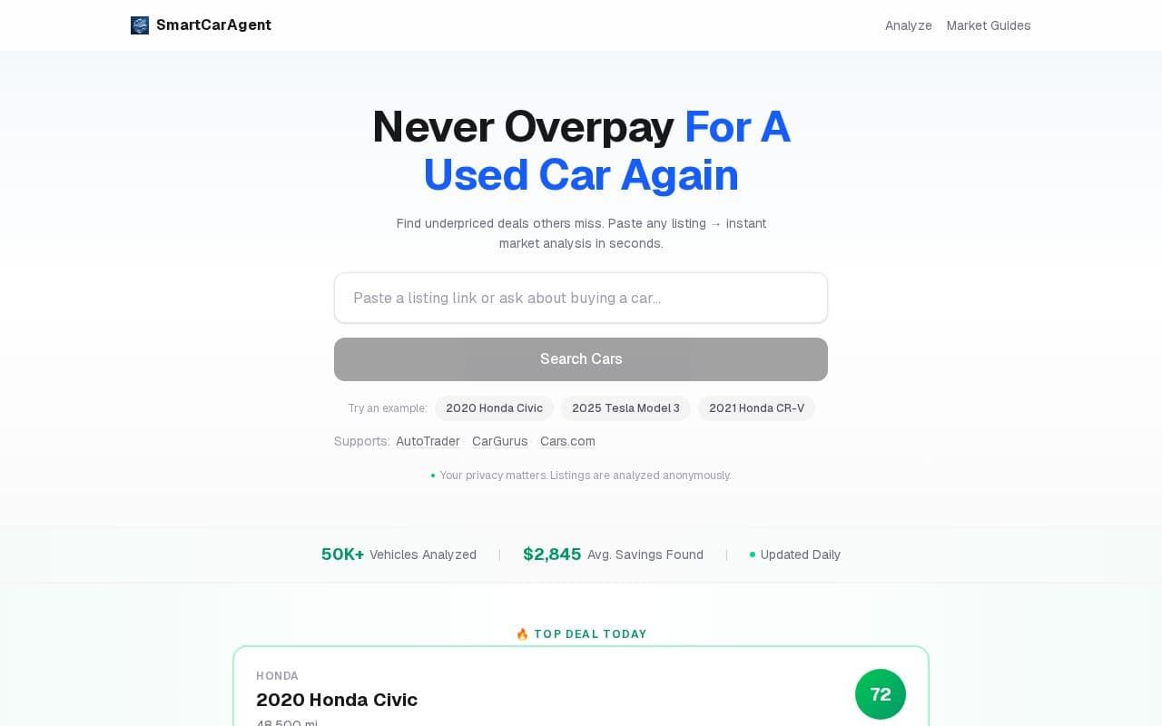 SmartCarAgent screenshot