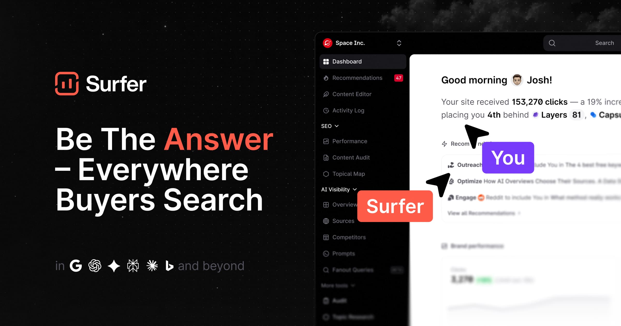 Surfer SEO screenshot