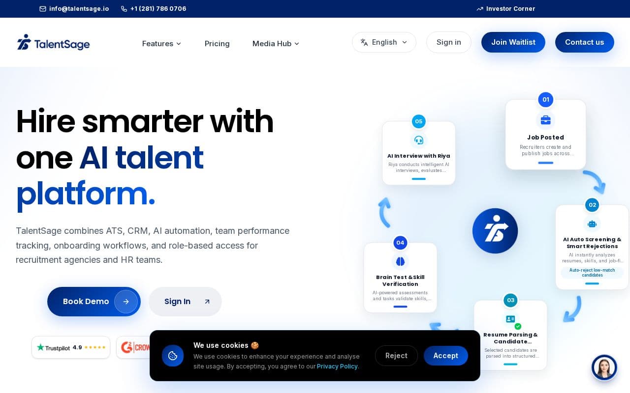 TalentSage screenshot