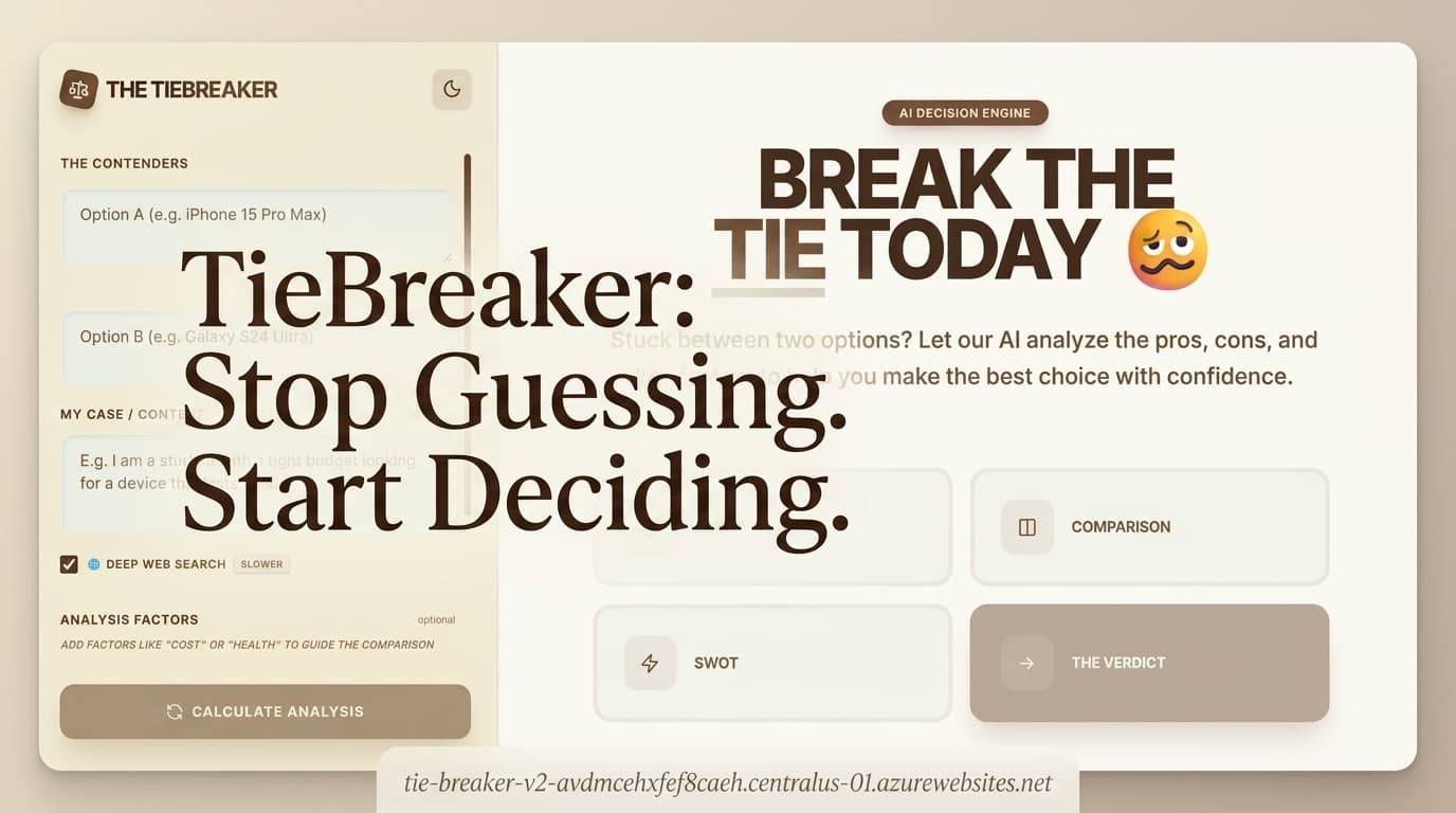 TieBreaker screenshot