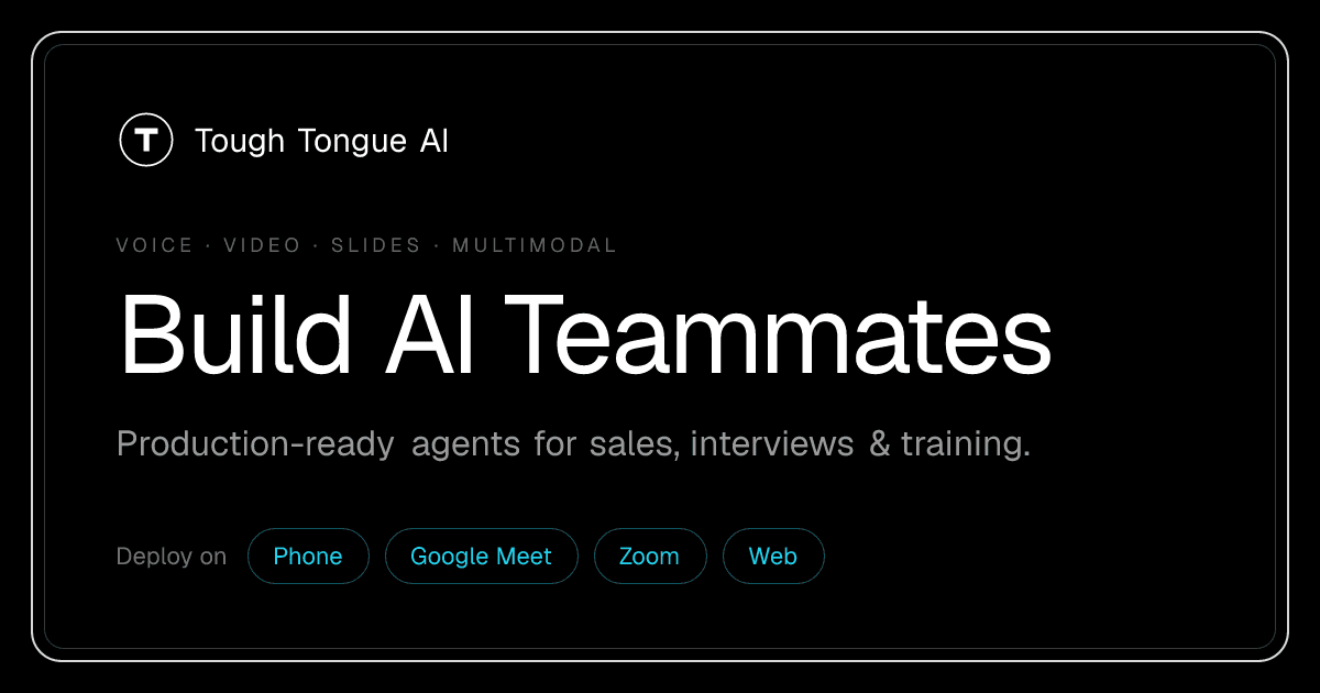 Tough Tongue AI for Sales screenshot