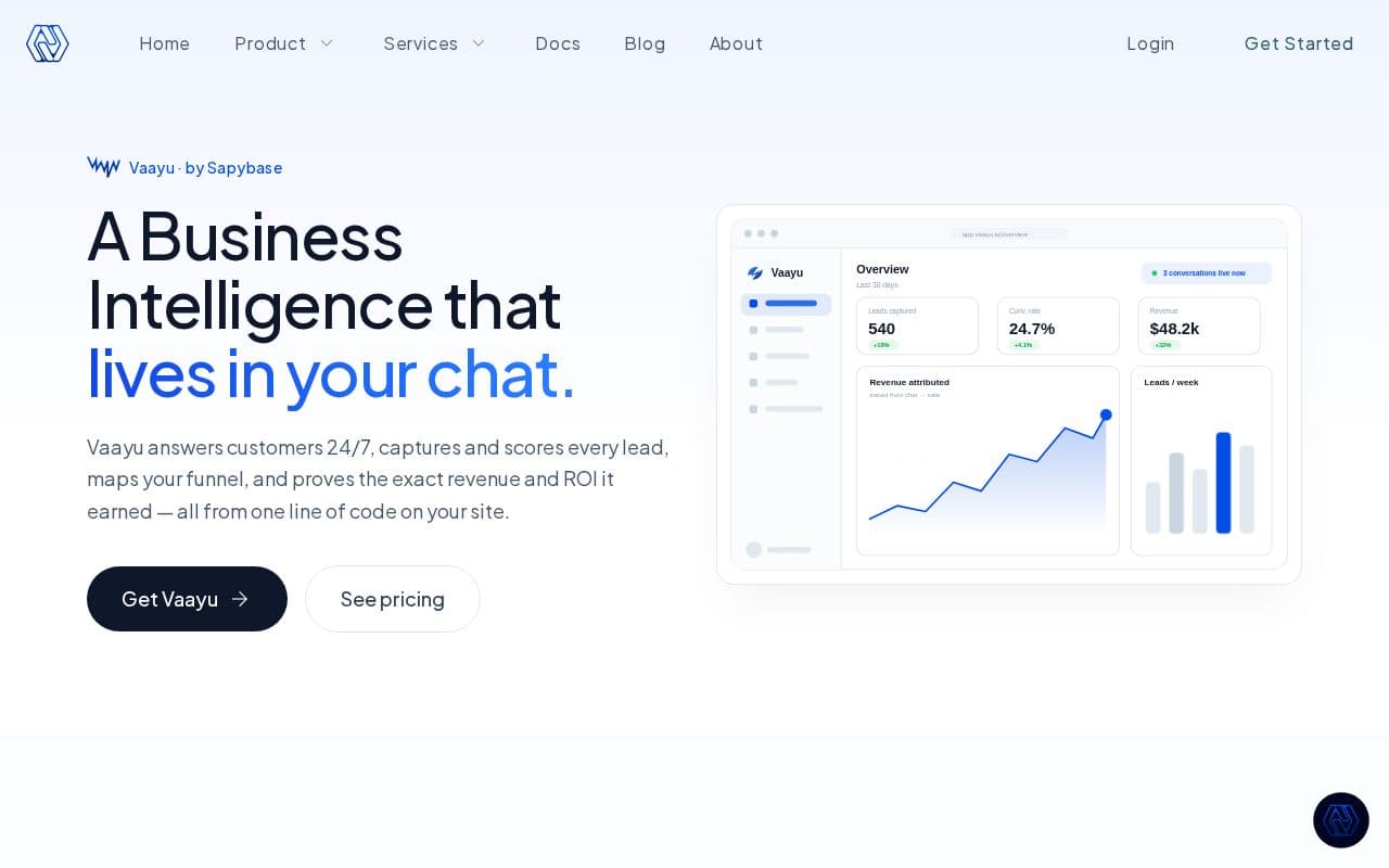 Vaayu Intelligence screenshot