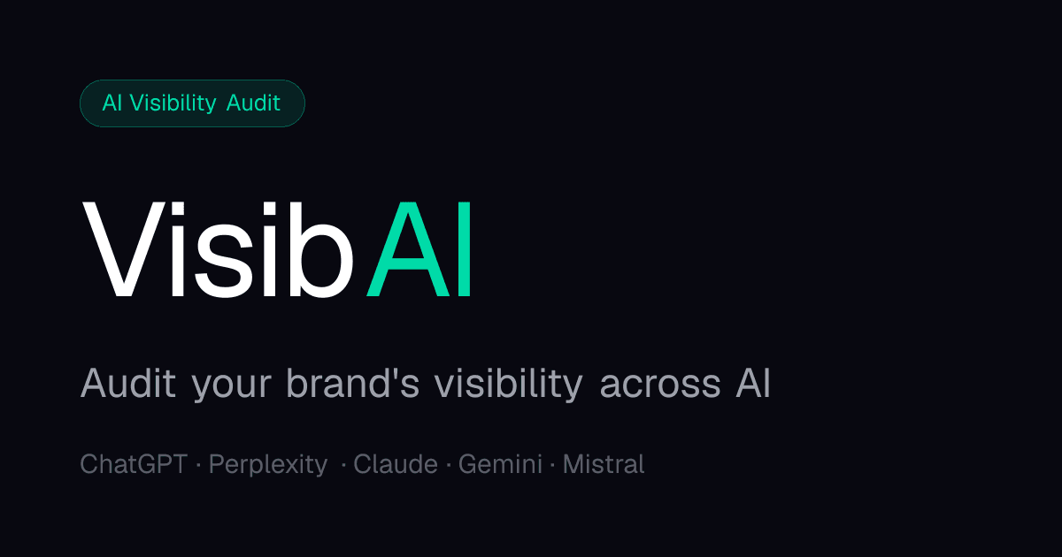 VisibAI screenshot