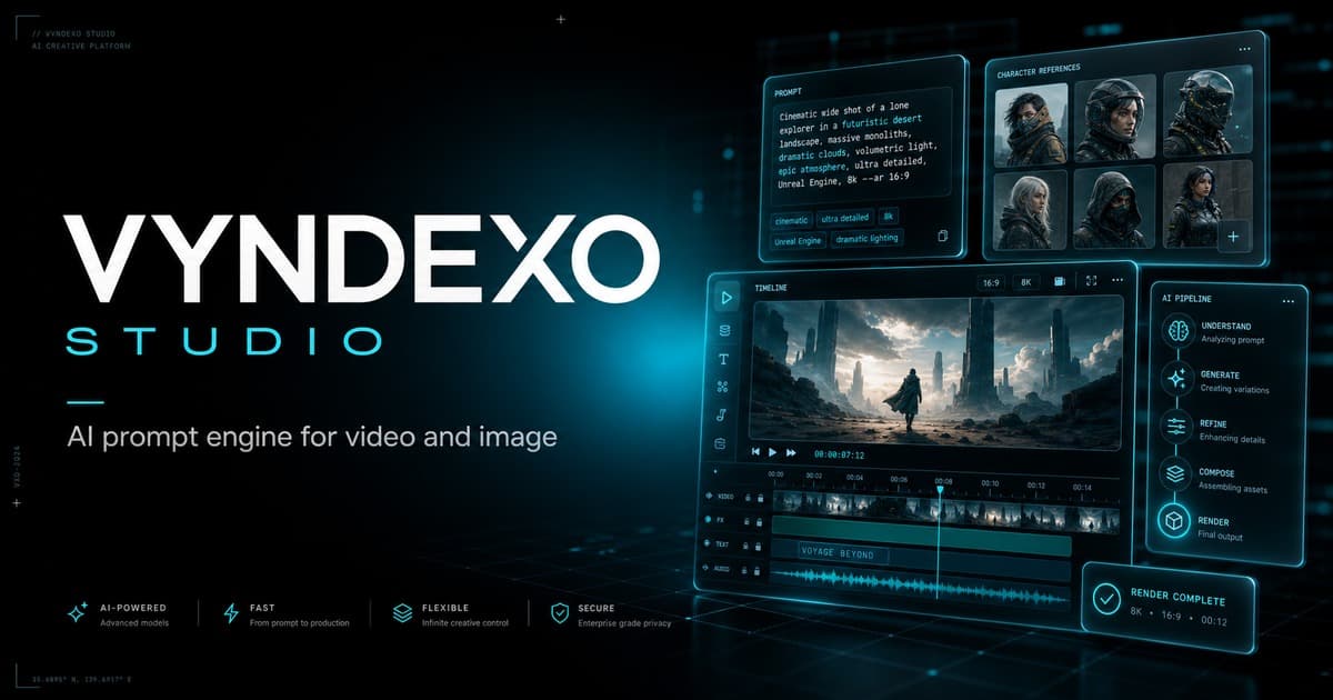 Vyndexo Studio screenshot