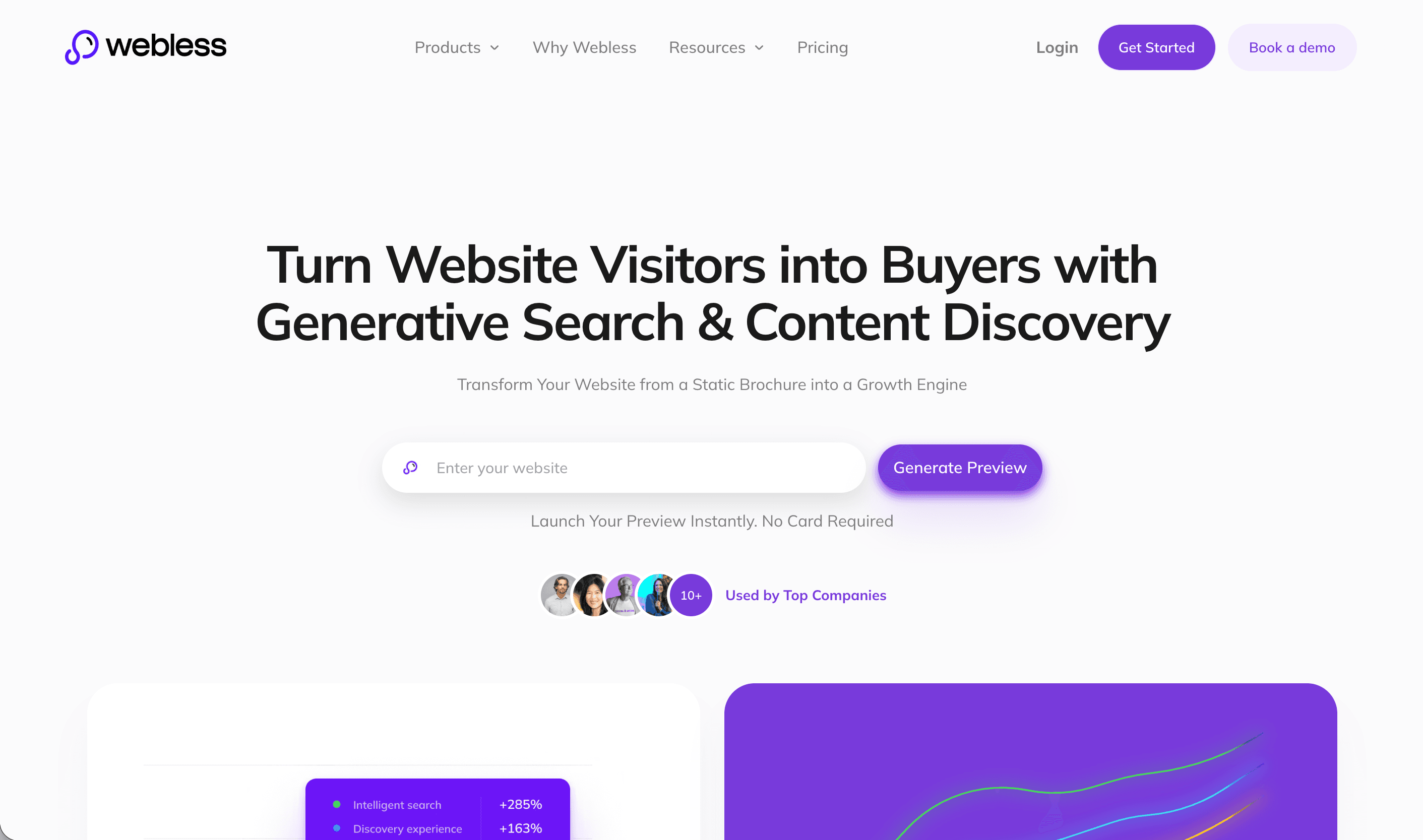 Webless screenshot