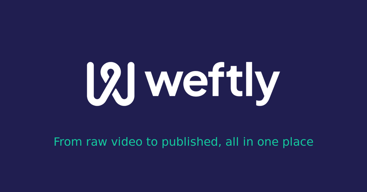 Weftly screenshot