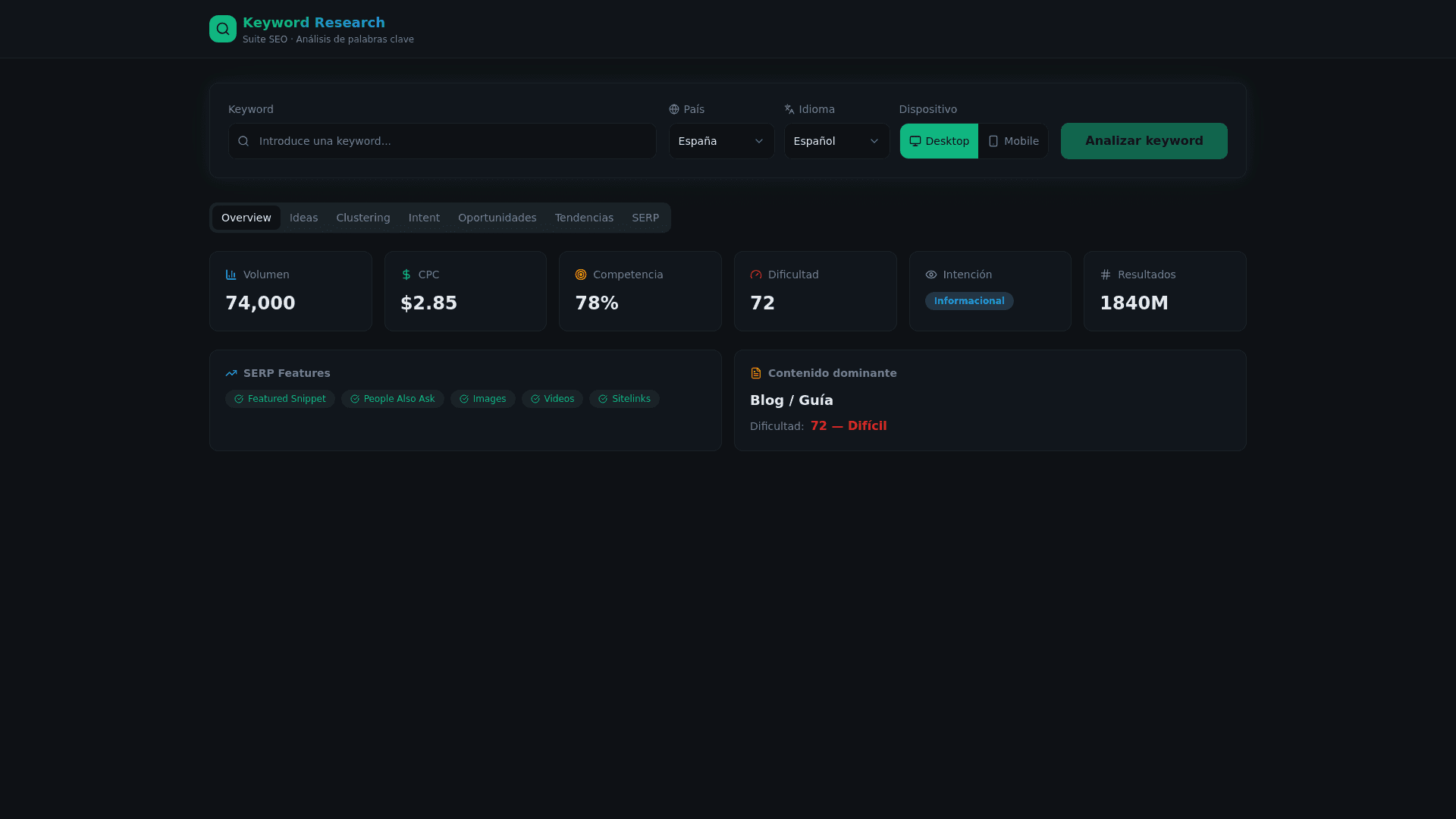 Wisseo screenshot