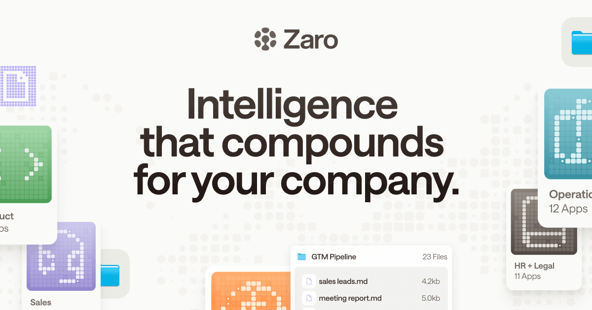 Zaro screenshot