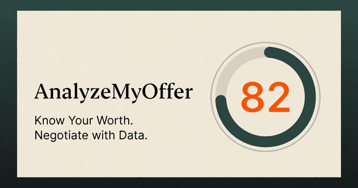 AnalyzeMyOffer screenshot