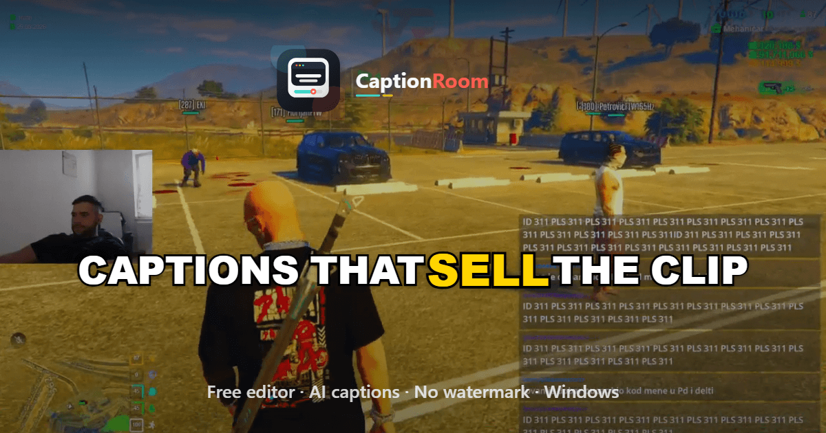 Caption Room screenshot