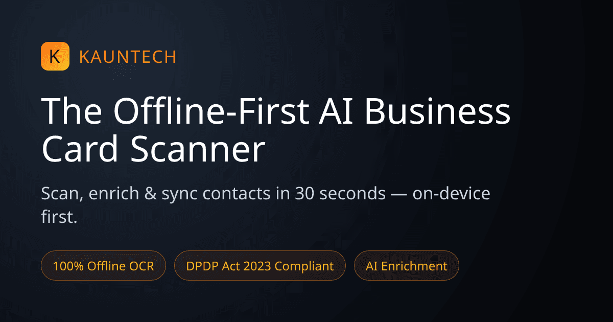 Kauntech App screenshot