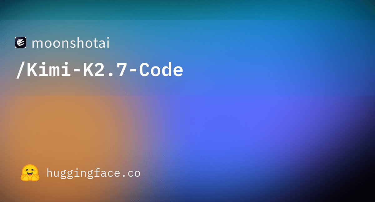 Kimi K2.7 Code screenshot