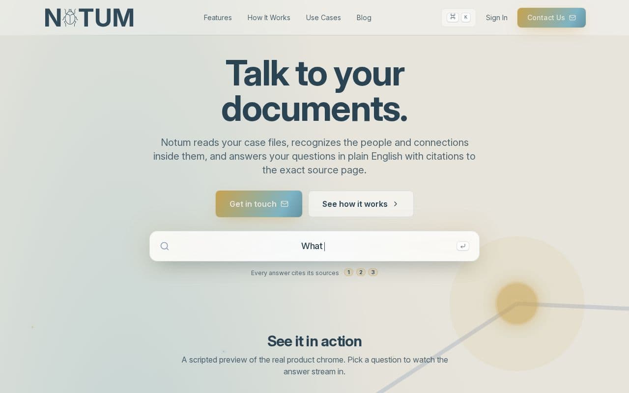 Notum screenshot
