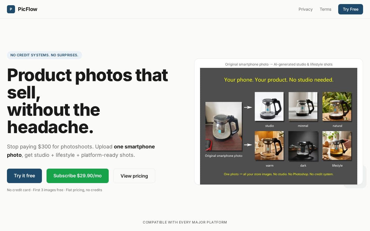 PicFlow screenshot
