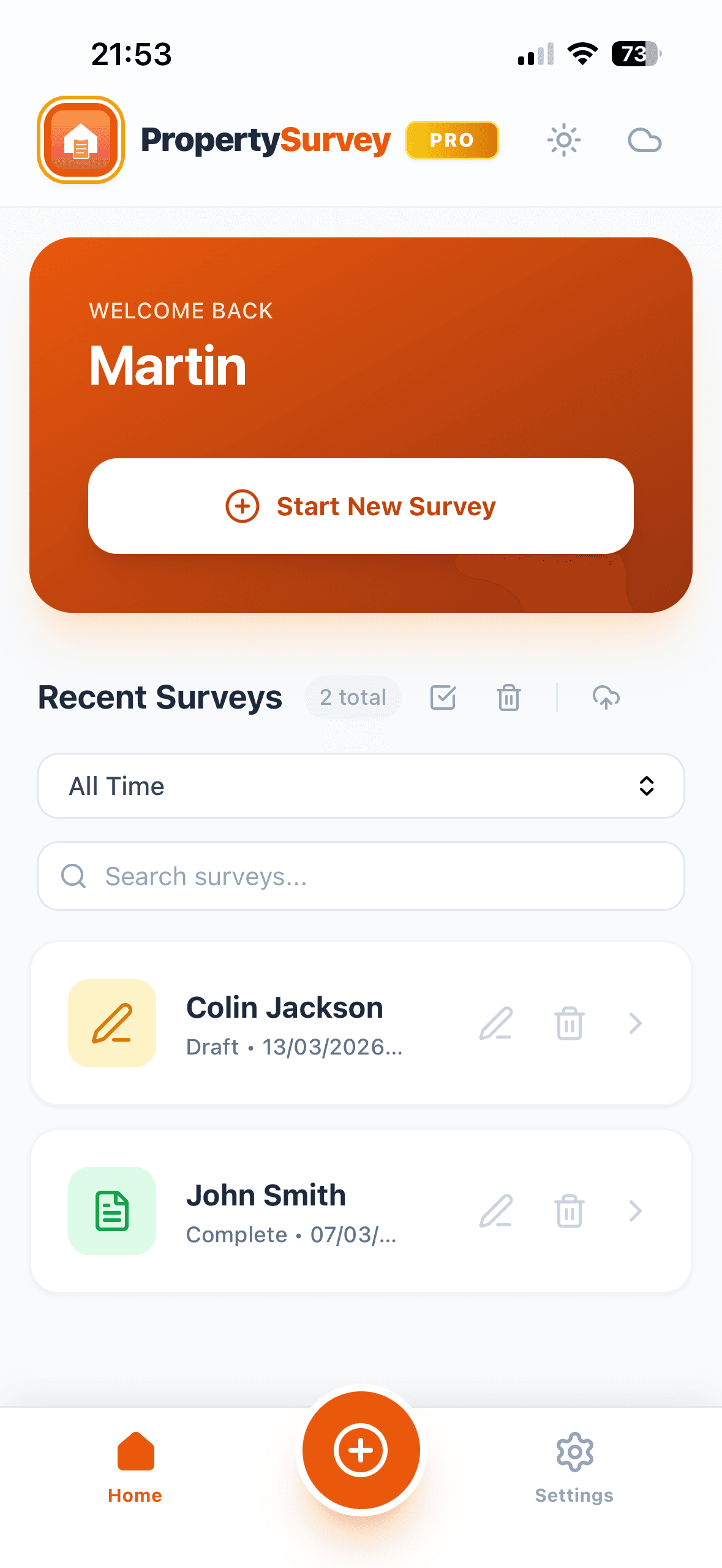 PropertySurvey Pro screenshot