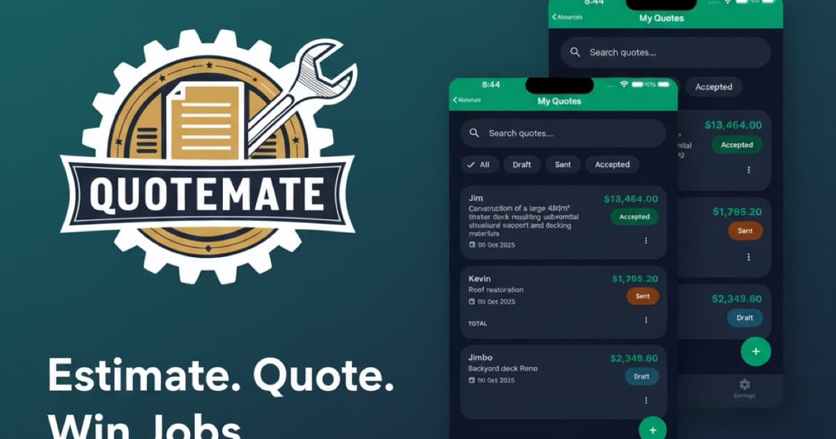 QuoteMate screenshot