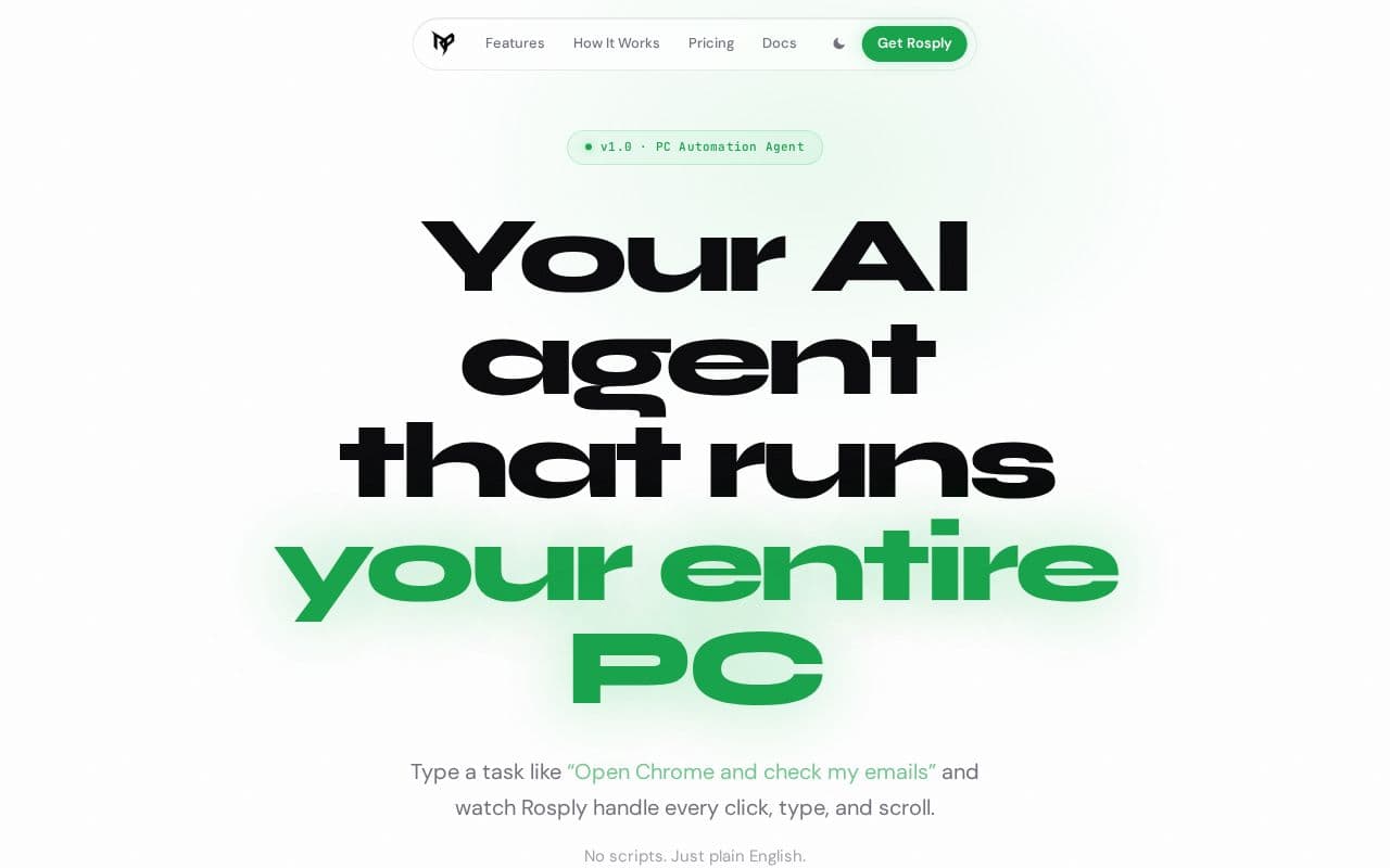 Rosply screenshot