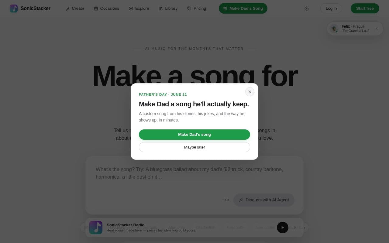 SonicStacker screenshot