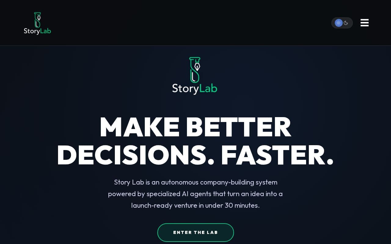 StoryLab screenshot