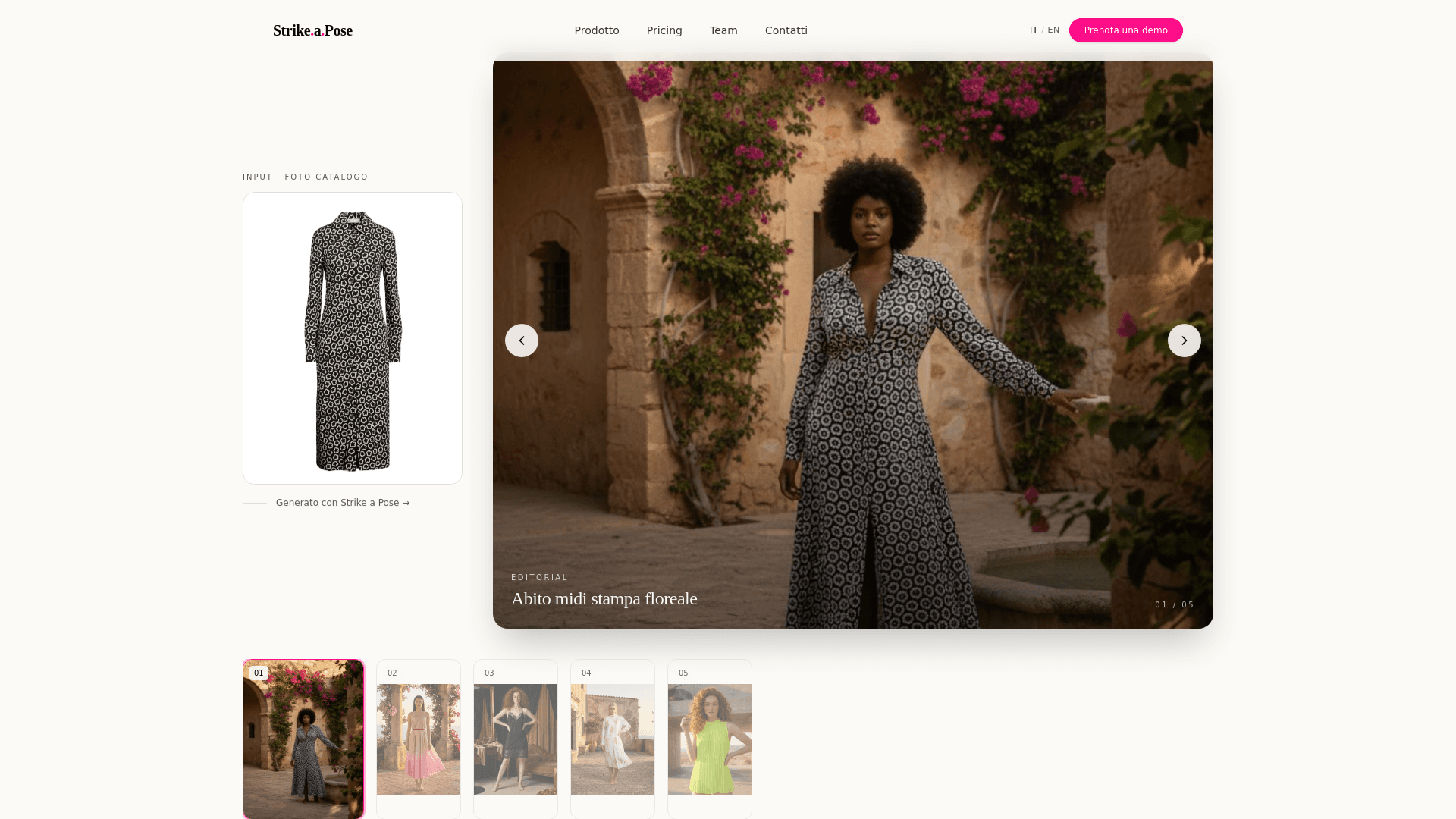 Strike a Pose — Virtual Try-on at Scale screenshot
