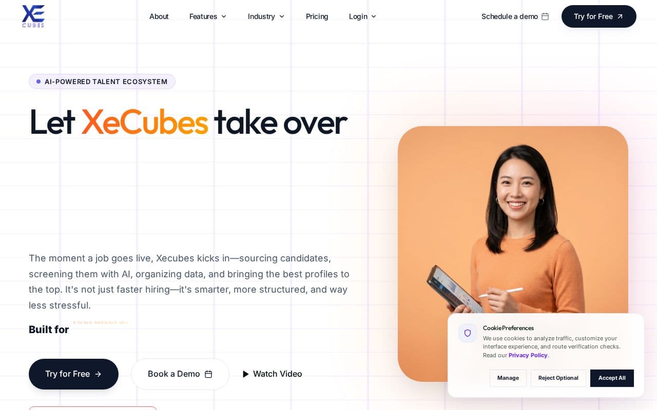 XeCubes screenshot