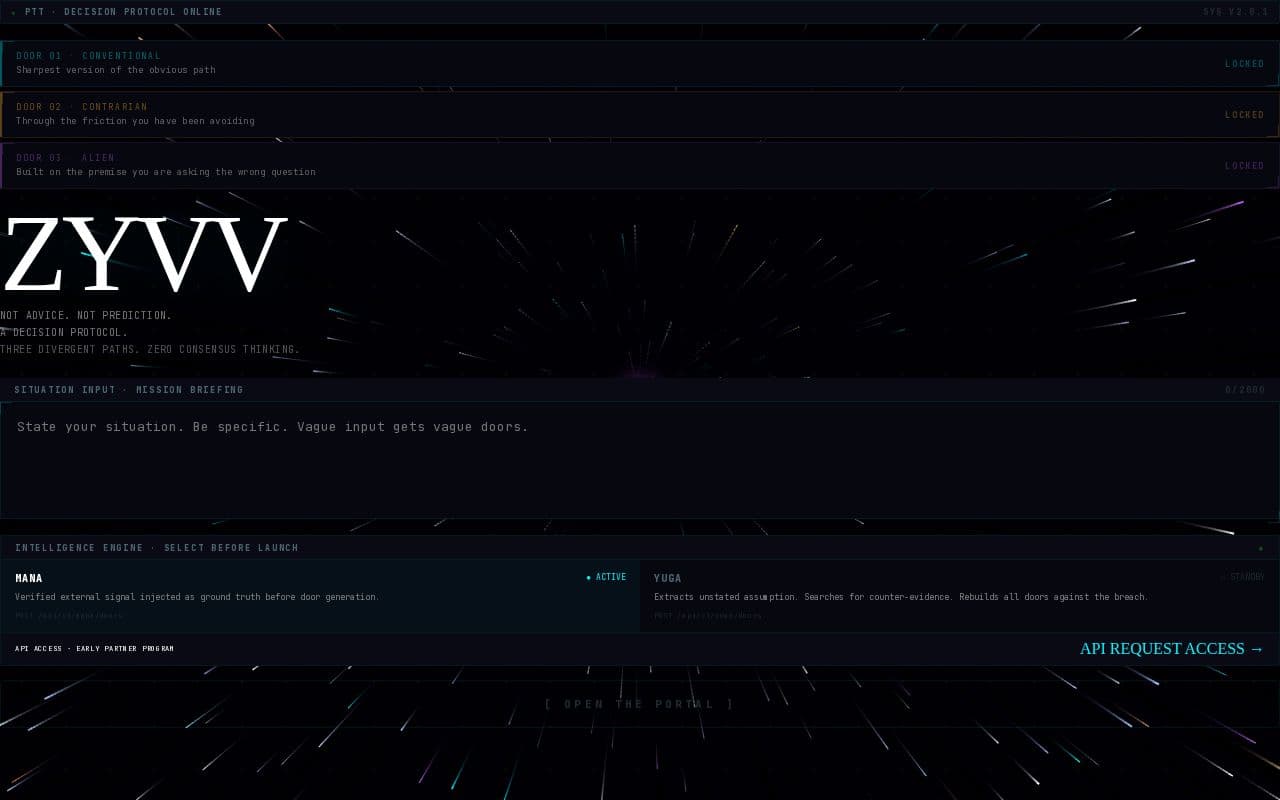 ZYVV screenshot